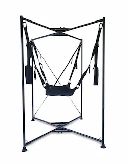 Brutus Sling Stand Kit, erotická houpačka s rámem pro uchycení, příslušenstvím a cestovní taškou