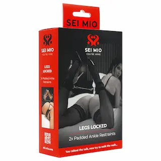 Sei Mio – pouta na kotníky – černá