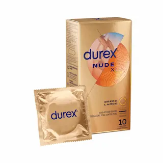 Durex Nude XL – Kondomy 10 ks