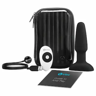 b-Vibe Rimming Plug 2 černý