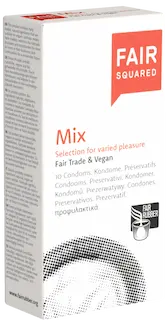 Fair Squared Single: Mix, 10 Fair Trade condoms