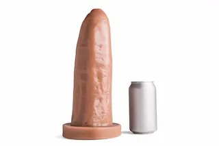 Mr. Hankey’s Toys Can Opener, prémiové silikonové dildo s Vac-U-Lock 31 x 6,4–8,8 cm