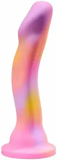 Silikonové dildo s přísavkou Sun’s Out Pink (19,5 cm)