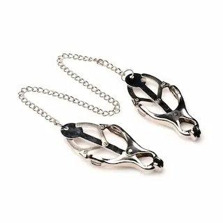 Master Series Primal Spiked Clover Nipple Clamps