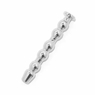 Slave4master The Humper Penis Plug, ocelový penis plug 74 x 6–10 mm