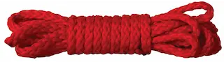 Ouch! by Shots Kinbaku Mini Rope – 4.9 ft / 1,5 m, red
