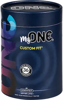 MyOne Maxi-Pack: Custom Fit, size 57G, 36 condoms