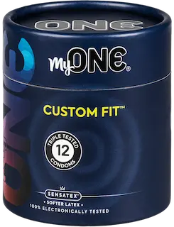 MyOne Single: Custom Fit, size 57H, 12 condoms
