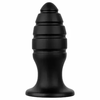 BUTTR Aftershock – obří anální plug (černý) – 23 cm