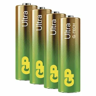 GP Ultra – alkalická baterie AA 4 ks