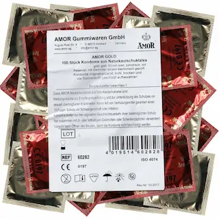 Amor Bulk-Pack: Gold, 100