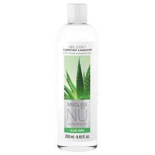 Mixgliss Nu Aloe Vera – nuru masážní gel a lubrikant (250 ml)