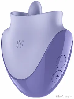 Vibrační stimulátor klitorisu s jazýčkem Satisfyer Tongue Dancer