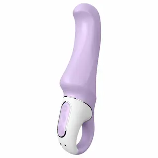 Satisfyer Charming Smile – vodotěsný, akumulátorový vibrátor na G‑bod (fialový)