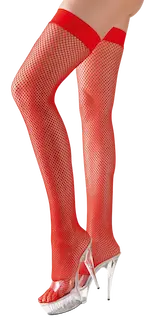 Cottelli hold-up stockings red M