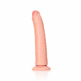 Realistické dildo Slim s přísavkou – 18 cm