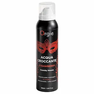 Orgie – masážní pěna – jahoda – 150 ml