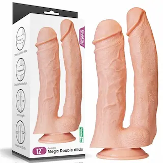 12“ Realistické Mega Dvojité Dildo