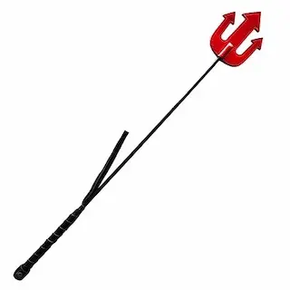 ROUGE Devils Kožený bičík, červený