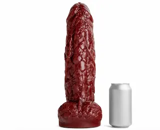 Mr. Hankey’s Toys The Theeng XXL, prémiové silikonové dildo s Vac-U-Lock 37 x 7,9–9,6 cm