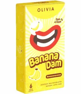 Olivia Dams: Banana, 6 yellow latex sheets