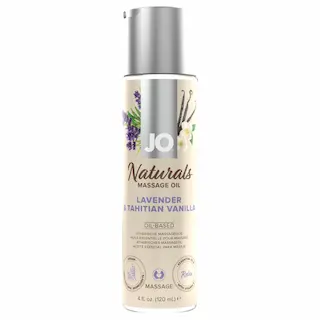 System JO – Naturals Massage Oil Lavender & Tahitian Vanilla 120 ml