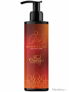 Silikonový masážní olej Red Orange (150 ml)