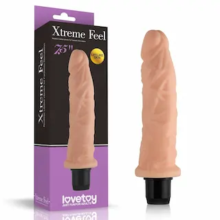7,5“ Real Feel Vibrátor z kyberkůže