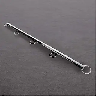 Steel by Shots tyč s očky 76 cm – stříbrná