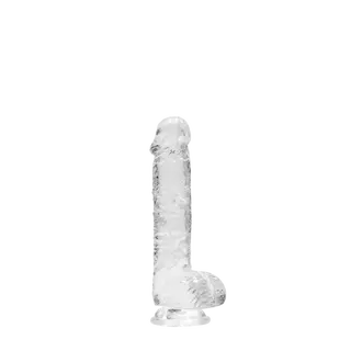 Realistické dildo s varlaty – 6 / 15 cm