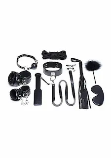 Strict Deluxe 10 Piece Bondage Set