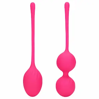 Dvoudílná sada Thumping Kegel Balls – Divoká Jahoda