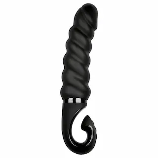 Gvibe – vibrátor pro G-bod – dobíjecí, voděodolný silikon – černý