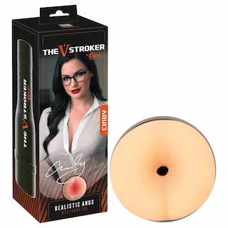 Rebel The V-Stroker Cindy – realistická umělá zadní část těla masturbátor (tělová barva)