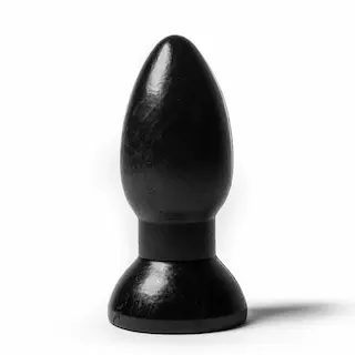 Mister B WAD Epic Eclipse Plug Black XL, černý anální kolík 17 x 7 cm