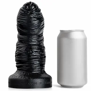 Mr. Hankey’s Toys HungerFF Small, prémiové silikonové dildo s Vac-U-Lock 18,4 x 5,5–6,7 cm