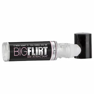 Sensuva Bigflirt – unisex parfém s feromony s kuličkou 10ml