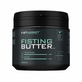 Cobeco Fist Assist Fisting Butter 500 ml, lubrikant na olejové bázi