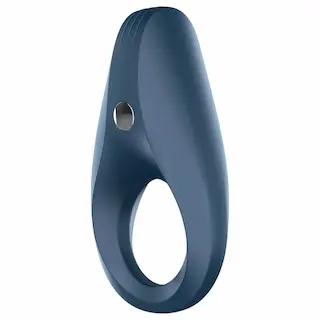 Satisfyer Rocket Ring – vodotěsný vibrační erekční kroužek (modrý)