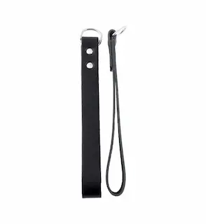 Mister B Ankle Sling Loops Black, opěrky na ruce pro erotickou houpačku 2 ks