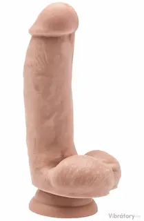 Get Real 6 Inch with balls realistické dildo, tělové