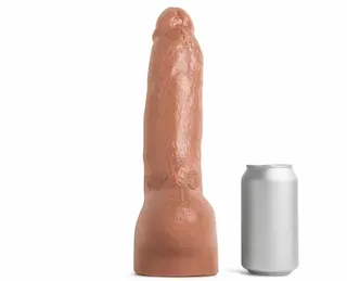 Mr. Hankey’s Toys @MrClementineXL Original, prémiové silikonové dildo s Vac-U-Lock 28,5 x 4,7–6,6 cm