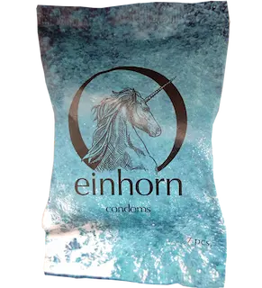 Einhorn Condoms: Bali, 7 condoms in the chips bag