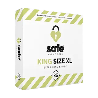 SAFE – Condoms King Size XL 36 pcs