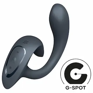Satisfyer G for Goddess 1 – vibrátor na klitoris a bod G (šedý)