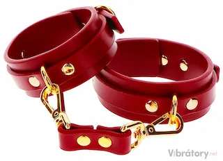 Koženková pouta na nohy Luxury Bondage