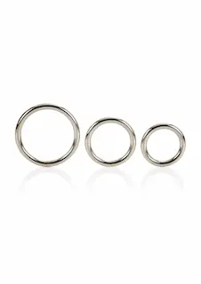 CalExotics Silver Ring – 3 Piece Set