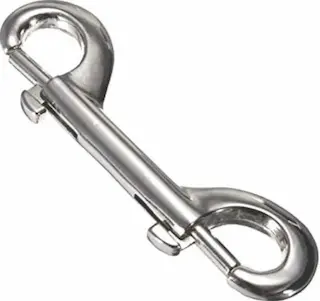 Kovová karabina Double Snap Hook (9 cm)