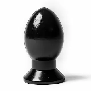 Mister B WAD Favor of the Emperor Plug Black S, černý anální kolík 10,8 x 5,8 cm