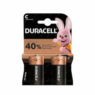 Baterie – Duracell Basic C/LR14 2ks